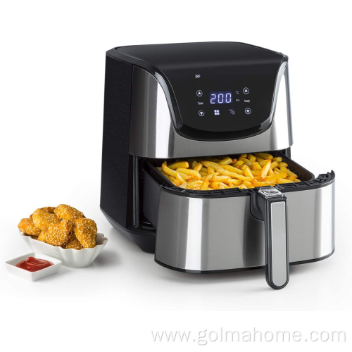 5.5l Electric Deep Fryers Dual Separate Zone Basket